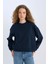 Regular Fit Bisiklet Yaka Kalın Basic Düz Sweatshirt D6645AX24WN 3