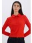 Slim Fit Dar Kesim Polo Yaka Casual Fitilli Kaşkorse Uzun Kollu Tişört D8720AX24AU 1