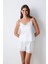 Bridal Aura Saten Beyaz Şort 1