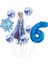 Frozen Elsa Folyo Balonlu Yaş Balon Set 1