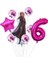Frozen Anna Folyo Balonlu Yaş Balon Set 1
