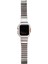 Apple Watch 3/4/5/6/7/se/8/9/10/ultra-Ultra 2 Seri 44-45-49MM KRD-126 Sert Kasa Koruyuculu Metal Kordon 2