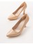 ST-001 Nut Rugan Günlük 9 cm Topuklu Bayan Stiletto Ayakkabı 3