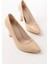 ST-001 Nut Rugan Günlük 9 cm Topuklu Bayan Stiletto Ayakkabı 5