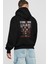 La Casa De Papel (5) Arka Baskılı Siyah Oversize Kapüşonlu Sweatshirt Erkek Kadın 1