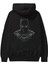 Batman (22) Arka Baskılı Siyah Oversize Kapüşonlu Sweatshirt Erkek Kadın 2