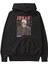 Johan Liebert Monster Anime Ön Baskılı Siyah Hoodie Oversize Kapüşonlu Sweatshirt Erkek Kadın 2