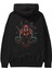 Spiderman (15) Arka Baskılı Siyah Oversize Kapüşonlu Sweatshirt Erkek Kadın 2