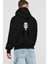 La Casa De Papel (7) Arka Baskılı Siyah Oversize Kapüşonlu Sweatshirt Erkek Kadın 1