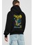 Batman (7) Arka Baskılı Siyah Oversize Kapüşonlu Sweatshirt Erkek Kadın 1
