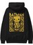 Batman (9) Arka Baskılı Siyah Oversize Kapüşonlu Sweatshirt Erkek Kadın 2