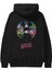 Batman Joker Arka Baskılı Siyah Oversize Kapüşonlu Sweatshirt Erkek Kadın 2