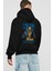 Wolverine Logan Arka Baskılı Siyah Oversize Kapüşonlu Sweatshirt Erkek Kadın 1