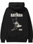 Batman (18) Arka Baskılı Siyah Oversize Kapüşonlu Sweatshirt Erkek Kadın 2