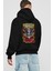 Doctor Strange (1) Arka Baskılı Siyah Oversize Kapüşonlu Sweatshirt Erkek Kadın 1