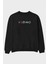 Colorado Ön Baskılı Siyah Oversize Sweatshirt Erkek Kadın Bisiklet Yaka 1