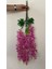 6 Adet Pembe Sarkan Akasya Çiçek, 3 Dallı, 100 cm, Sarmaşık Görünümlü Yapay Çiçek 1
