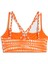 x Lemlem Low Impact Kadın Turuncu Spor Sütyeni 52501160 5