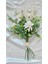 Krem Yapay Papatya Buketi, Bej Renk, 30 cm, 11-30 cm Yükseklik, Demet Çiçek 1