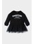 Kız Bebek Baskılı Uzun Kollu Tütü Etekli Sweatshirt Elbise D7430A524WN 1