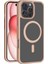 Apple iPhone 16 Pro Max Kılıf Magsafe Şarj Özellikli Mat Arka Yüzey Sio Premium Kapak 1