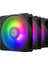 Coolermaster Mobıus 120P MFZ-M2DN-243P2-R1 120MM Argb Kasa Fan Kiti Argb Kontrol Üniteli 3-Lü Paket 3