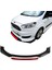 Ford Courier Ön Tampon Altı Lip 4 Parça (Kırmızı) 1
