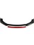 Seat Leon Ön Tampon Altı Lip 4 Parça 2013-2019 (Kırmızı) 3