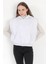 Kadın Karmelanj Kolsuz Kapüşonlu Kanguru Cepli Oversize 3 İp Sweatshirt Hoodie - 2522 2