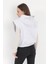 Kadın Karmelanj Kolsuz Kapüşonlu Kanguru Cepli Oversize 3 İp Sweatshirt Hoodie - 2522 4
