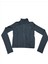 -W23076 Benetton Sweatshirt Kadın Siyah Spor Çeket 17198-001 5