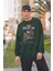 Never Splıt Up Baskılı Oversize Sweatshirt 22851 3