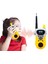 40-100 Metre Çekim Mesafeli Oyuncak Çocuk Telsizi Sarı Renk 4