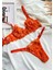 Fleur Turuncu Bralet Takımı 1