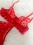Valentine Red Kalp Desenli Bralet Takım 2