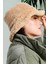 Kadın Teddy Peluş Bucket Şapka 4