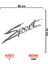 Sport Sticker - Oto Sticker - Araba Sticker - Araç Sticker - Araba Aksesuar - Oto Aksesuar 2
