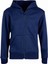 Çocuk Unisex Pamuklu Kapüşonlu Fermuarlı Sweatshirt 2