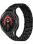 Modern Serisi Karbon Fiber Galaxy Watch 5 40MM Uyumlu Kordon Black-Grey Twill 1