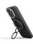 600D Aramid Fiber Black-Grey Twill Magez Grip 3 Magnetik Ring Stand Telefon Tutucu Siyah-Gri 5