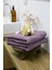 Line Luxury 2li El Yüz Havlusu 50x90 - Mürdüm 2