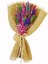 Renkli Lavanta Demeti, Dekoratif Çiçek, Hediye, 40-45 cm, Mor, Şık Tasarım 1