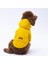 Sarı Kanguru Cepli Kedi-Köpek Hoodie- Sweatshirt Kedi Köpek Kıyafeti 2