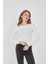 Kadın Bisiklet Yaka Uzun Kollu Fitilli Bluz 3