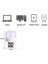 Mini Ampul 1W USB LED Işık-Tüm USB Lere Uyumlu Powerbank Laptop Pc Uyumlu/ 2 Adet Beyaz 2