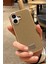 Apple iPhone 16 Plus Uyumlu Elmas Pırlanta Taşlı Kahverengi Kılıf 3