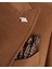 Italyan Stil Slim Fit Kadife Erkek Tek Ceket Kahverengi T13184 5