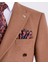 Italyan Stil Slim Fit Kravuze Erkek Tek Ceket Camel T13341 3