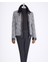 Italyan Stil Slim Fit Kürklü Gömlek Yaka Erkek Mont Siyah T13285 3