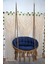 Makrome Relax Salıncak ( Kahve ) Minderli 3